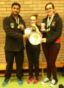 TEAM GOLD For Shamsul, Raven-Corey and Sarah at Jolly Archers.